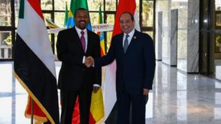 السيسي وآبي أحمد