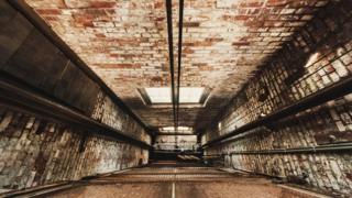 A lift shaft
