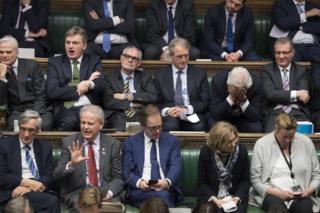 MPs listen in the House of Commons