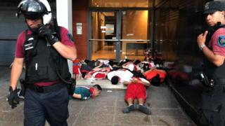 Seguidores de River detenidos por fuerzas de seguridad