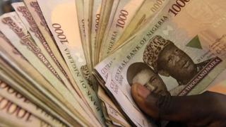 one thousand naira notes