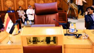 مقعد سوريا في جامعة الدول العربية لا يزال خاليا