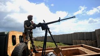Umusirikare wa Somalia ku kirindiro