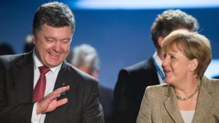 Порошенко і Меркель