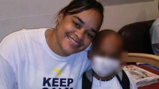 Kaylene Bowen and her son