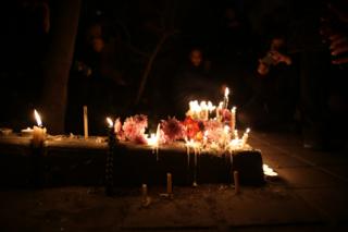 یادبود جانباختگان سقوط هواپیمای اوکراین