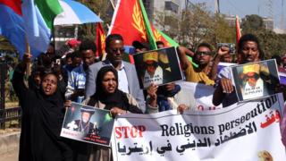 ኤርትራዉያን ኣብ ሰላማዊ ሰልፊ
