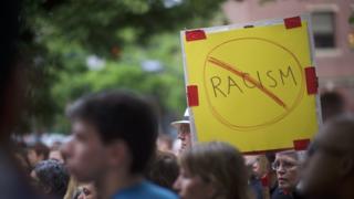 Protesta contra el racismo en Estados Unidos