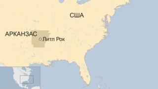 карта сша