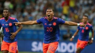Roger Martínez celebra