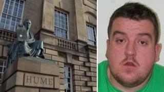scotland heroin falkirk caught safe man copyright police