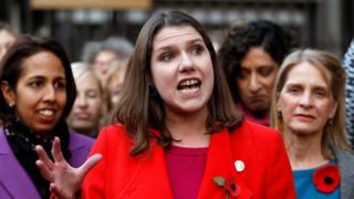 Liberal Democrat leader Jo Swinson