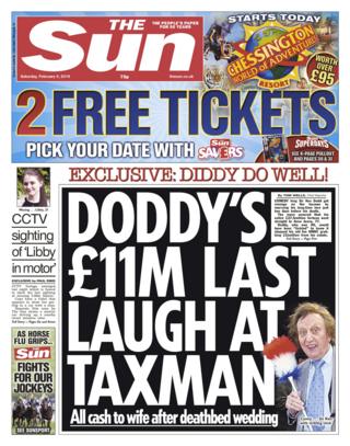 thesun newspaper headlines today