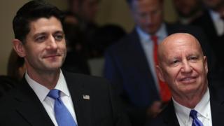 Paul Ryan y Kevin Brady