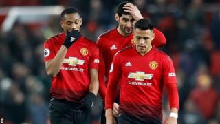 Anthony Martial, Marouane Fellaini da Alexis Sanchez