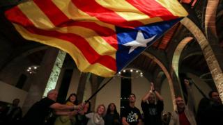 bandera catalana.