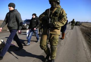 Обмін полоненими на лінії зіткнення