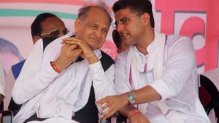 सचिन पायलट, अशोक गहलोत