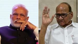शरद पवार आणि मोदी