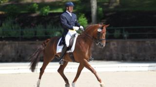 Michael Barisone riding at US Dressage festival in 2014