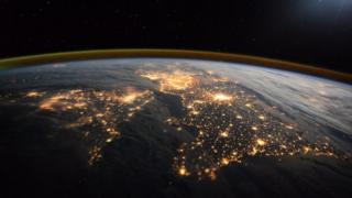 UK seen from space