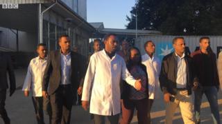 Aanga'oota namoota miidhaman Hospitaala Adaamaatti jajjabeessuu deeman