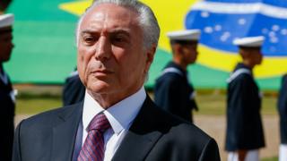 Michel Temer em cerimônia nesta sexta-feira