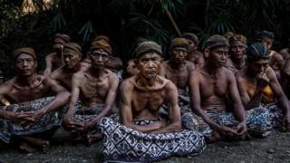 Salah satu penghayat kepercayaan, masyarakat Bonokeling di Banyumas, Jawa Tengah