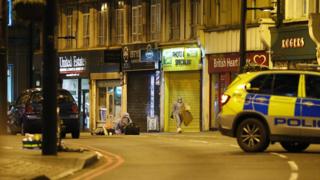 Scene on Streatham High Road