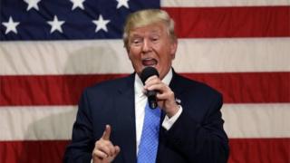 Trump aflagaadeeyay dumar