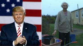 Filmmaker Anthony Baxter takes on Donald Trump again - BBC News