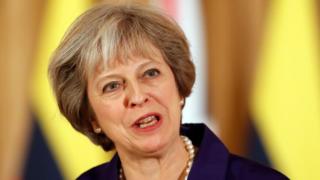 Prime minister Theresa May