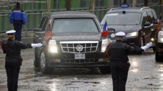 Kenyataan bahwa limosin Presiden Trump adalah Cadillac dipandang membantu penjualan di Cina.