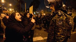 Protestas en Irán