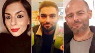 Sophia Ahmed, Omar Khan and Tahir Khan
