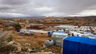 Arsal'daki El Nihaya göçmen kampından bir fotoğraf (Arşiv fotoğraf)