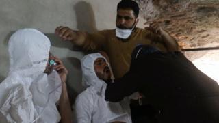 Ataque químico en Siria