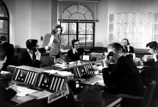 Bank of England Dealing Room, 1965