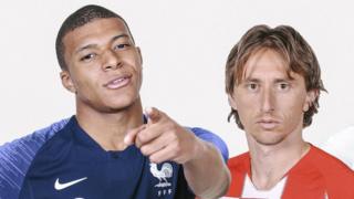 Ubufaransa buza kuba bwishimikije Mbappe mu gihe Croatia buzoba buhagaze ku mukinyi wabwo Modric