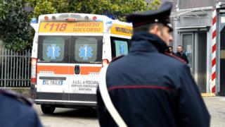 An Italian ambulance (file photo)