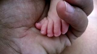 Pie pequeño