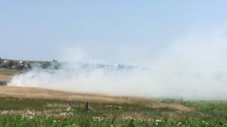 Wildfire near Stornoway