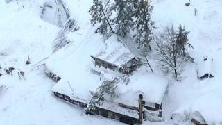 Italia, Rigopiano,bencana