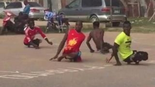 Wasu guragu na wasan kwallo a Nijeriya