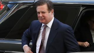 Former Trump campaign manager Paul Manafort arrives at court In Washington on June 15, 2018