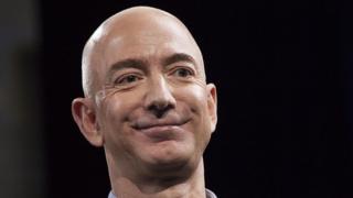 Jeff Bezos, fundador y presidente de Amazon
