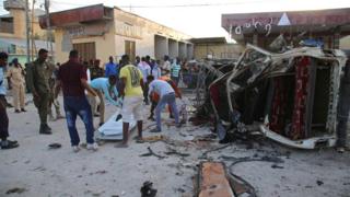 Al Shabaab iramaze kubagaba ibitero vyinshi i Mogadishu; aha ni igihe c'igitero c'igisasu mu kwezi guheze