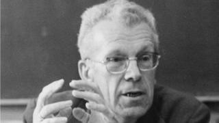Hans Asperger gives a talk in 1971