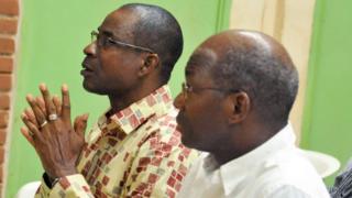 Gilbert Diendéré et Djibril Bassolé
