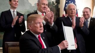 Trump ve Binyamin Netanyahu